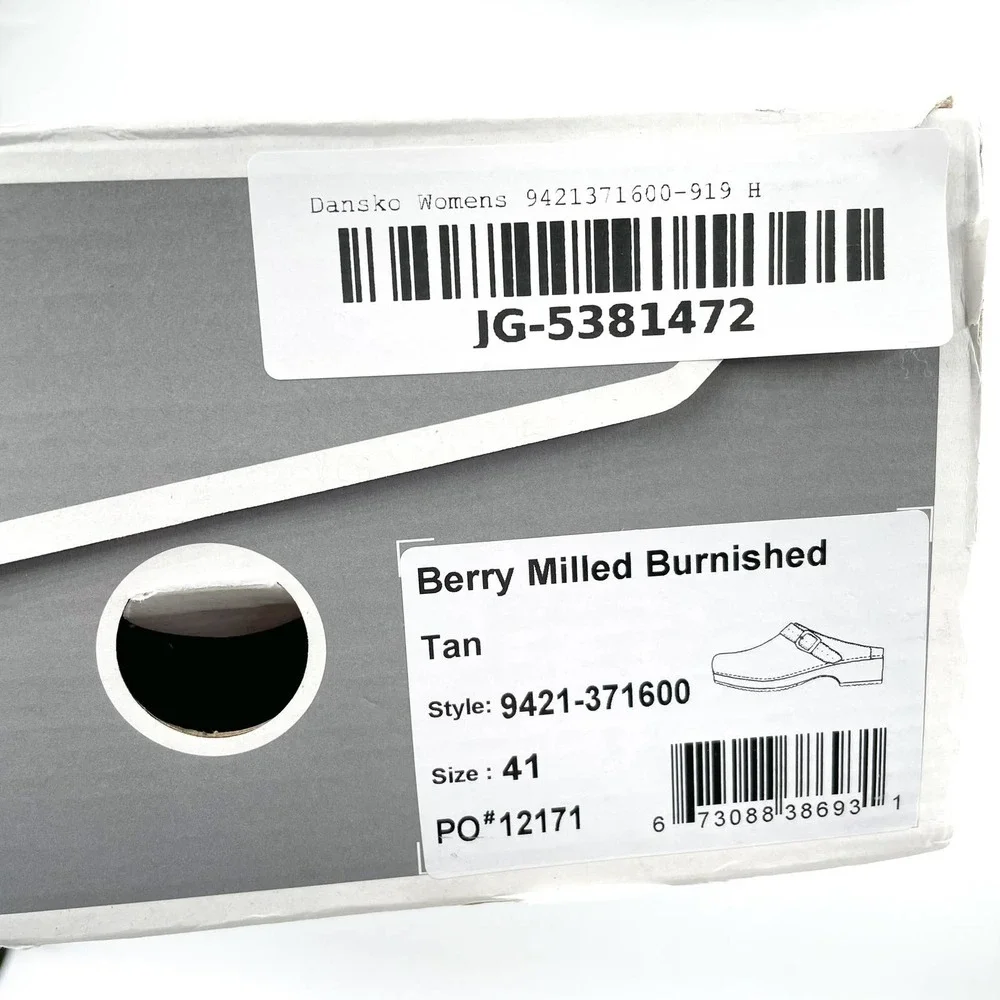 Dansko Tan Leather Mules - Picture 10 of 10